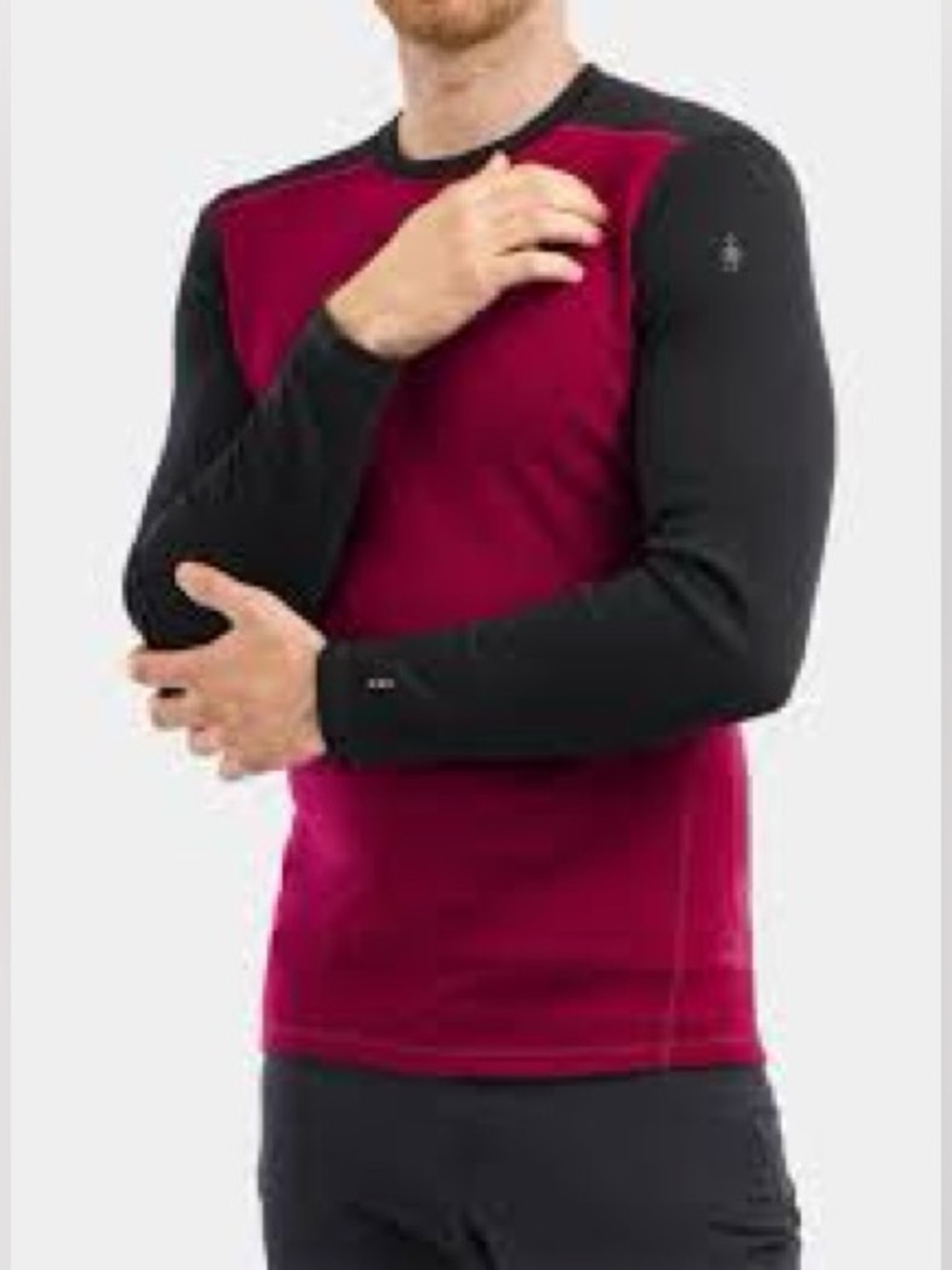 SmartWool Men’s 2XL Classic Thermal Merino Baselayer Crew Red 16349-J34